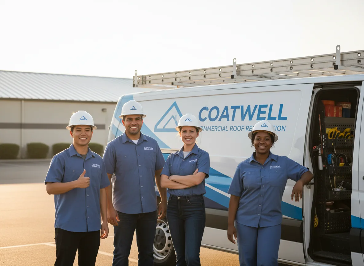Commercial roof coating company in Winona, TX